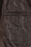 Men’s Timeless Dark Brown Real Leather Blouson Jacket