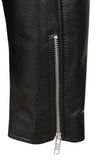 Men’s Black Leather Motorcycle Jacket