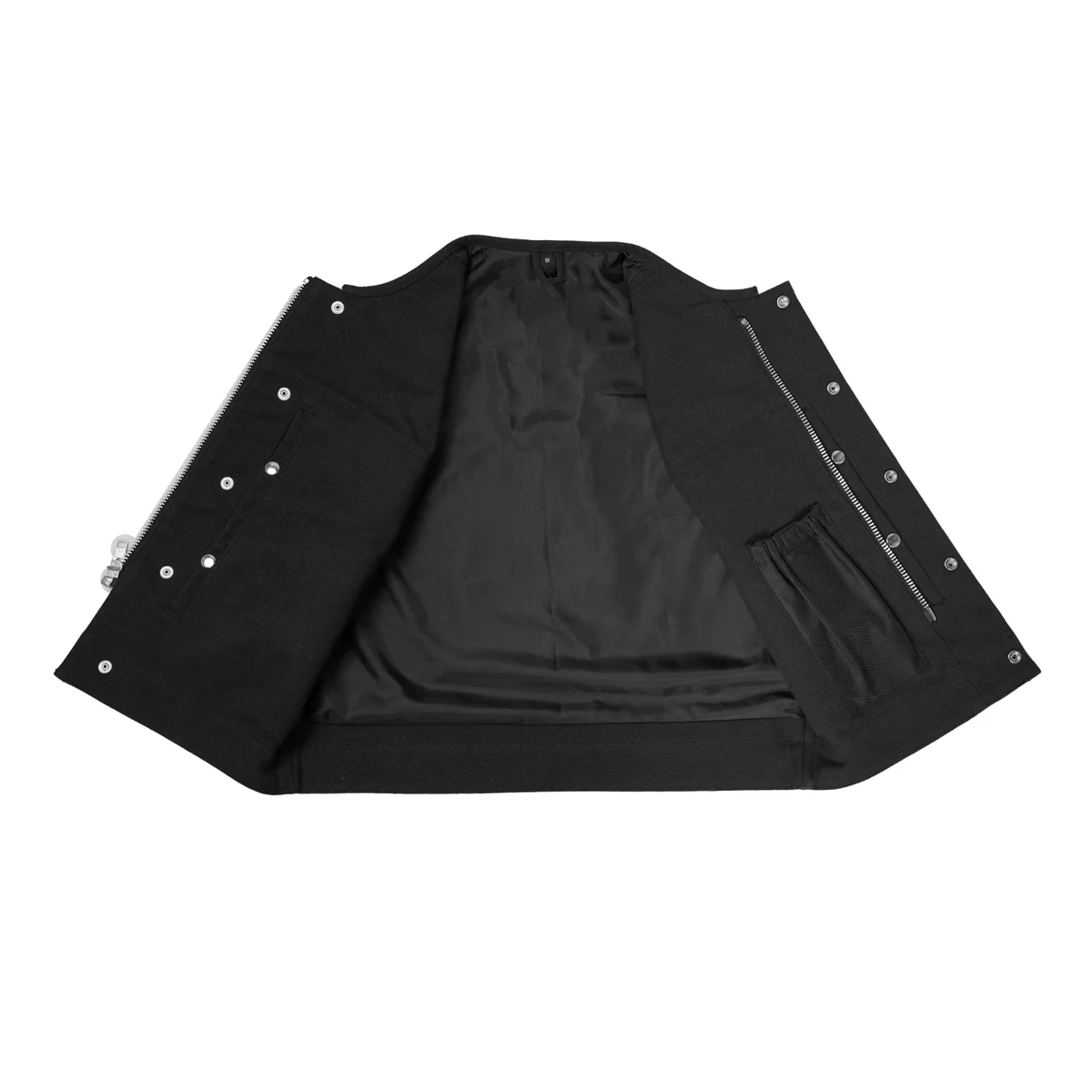 Lava Racer Lowcut Summer Spark Men's Canvas Motorcycle Vest