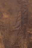 Men's Brown Buff Real Leather Classic Blouson Jacket