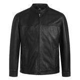 Classic Black Leather Jacket For Men’s