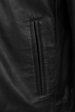 Classic Black Leather Jacket For Men’s
