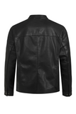 Classic Black Leather Jacket For Men’s