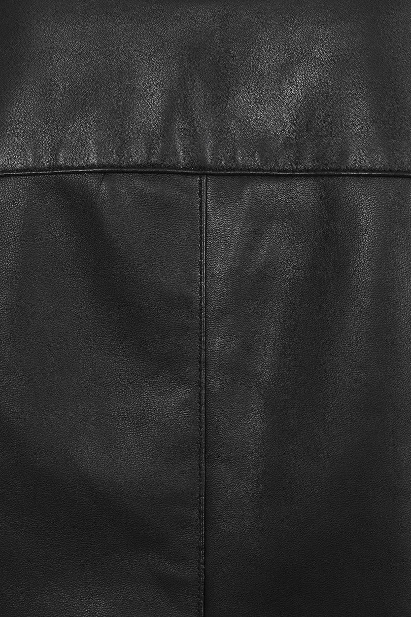 Classic Black Leather Jacket For Men’s