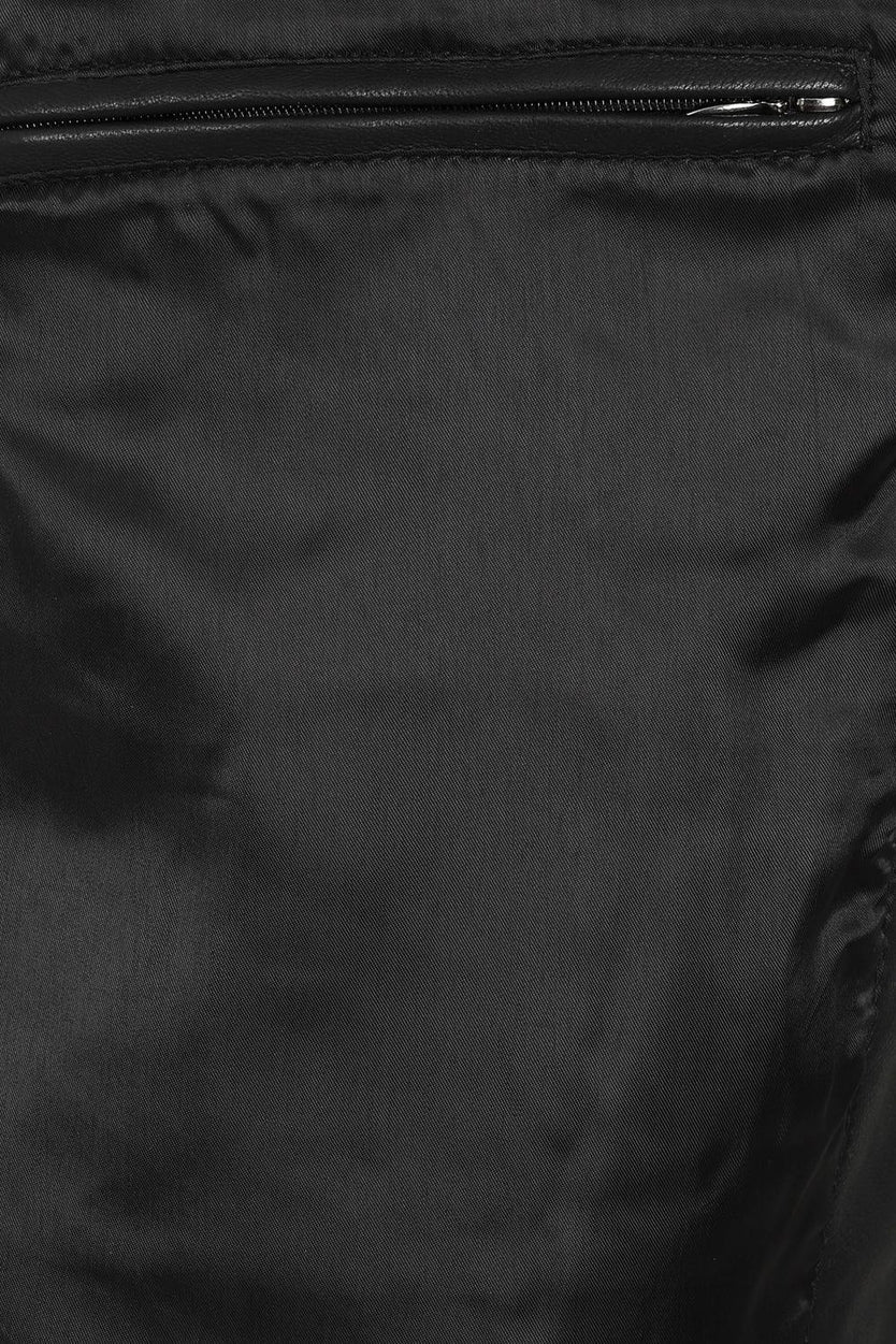 Classic Black Leather Jacket For Men’s