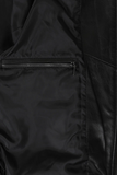 Men's Black Genuine Cowhide Leather Jacket