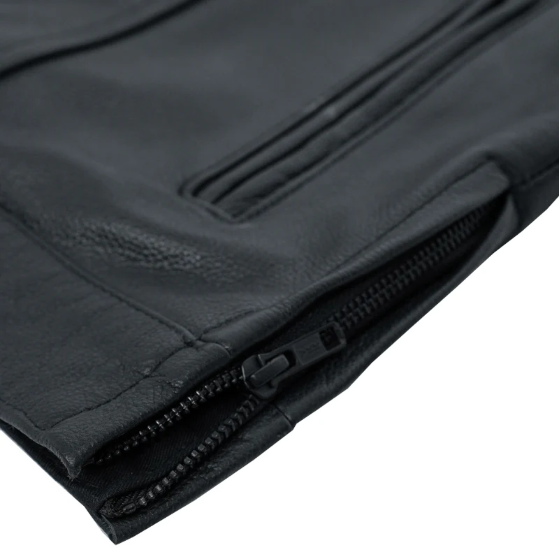 Neo Men's Motorcycle Leather Vest