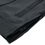 Neo Men's Motorcycle Leather Vest