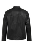 Men’s Timeless Black Leather Jacket – Refined Style