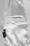 Women's White Leather Motorcycle Jacket