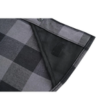 Men's Sleeveless Motorcycle Flannel Shirt