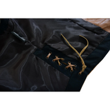 Women's Brown Zippered Leather Motorcycle Vest with Lacing Details