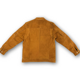 Men’s Tan Leather Biker Jacket