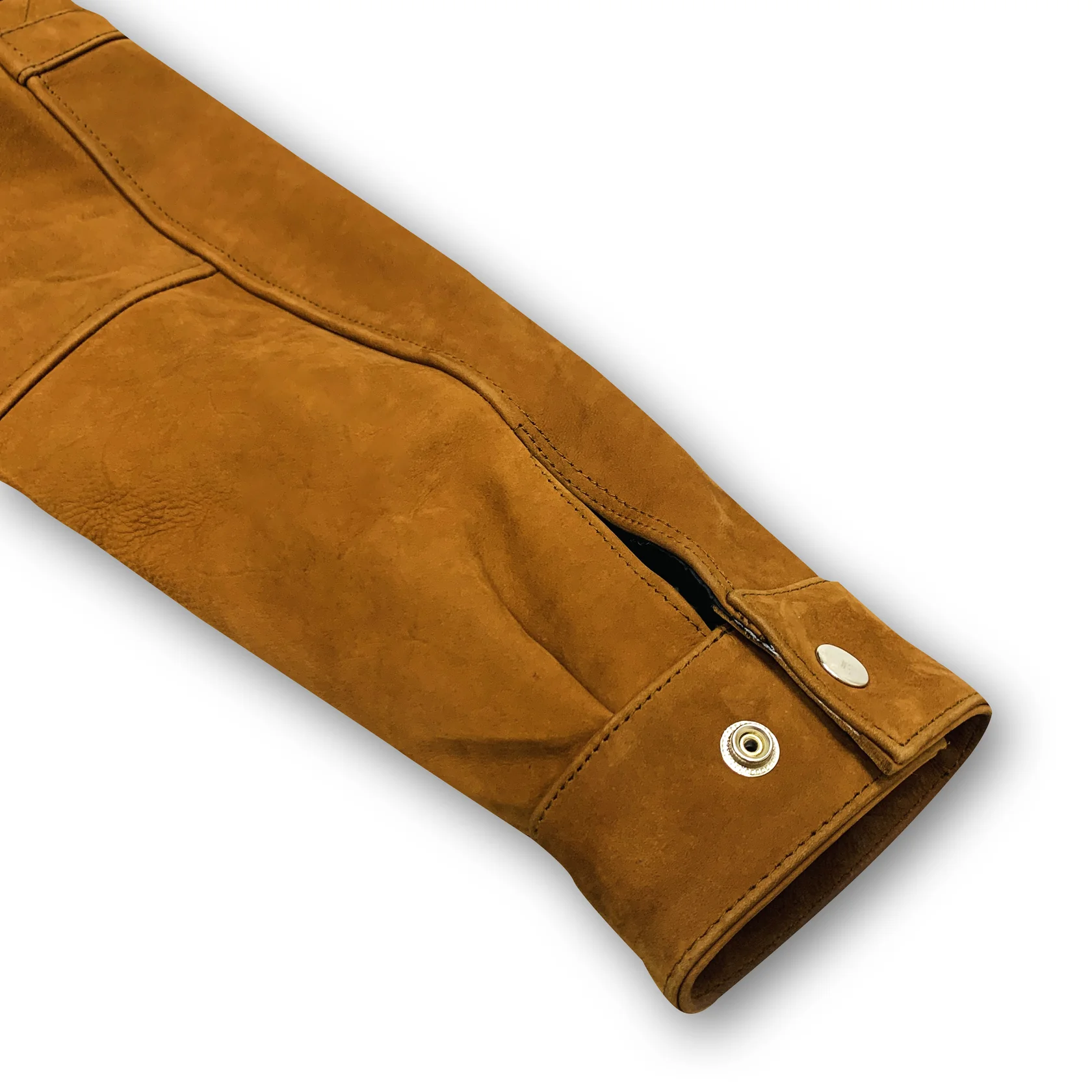 Men’s Tan Leather Biker Jacket