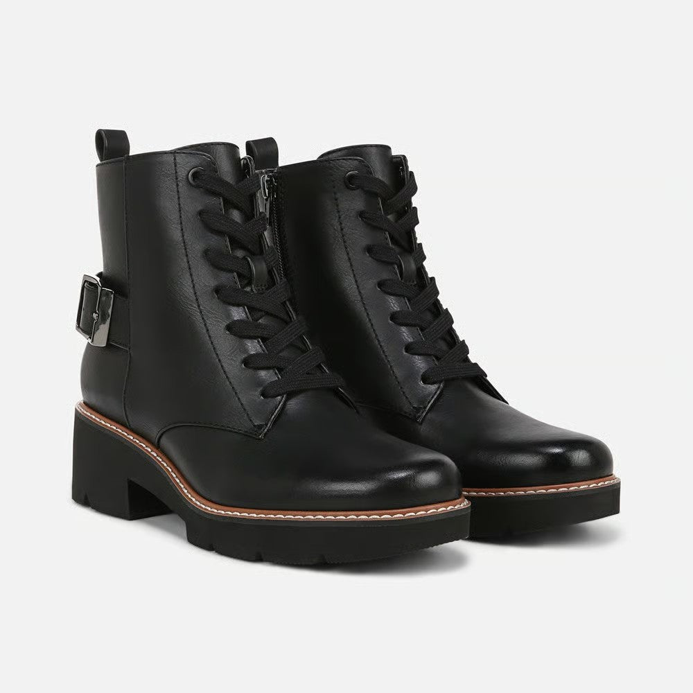 Cabaret Women's Lightweight Lace-Up Ankle Combat Boot