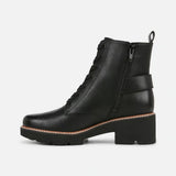 Cabaret Women's Lightweight Lace-Up Ankle Combat Boot