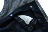  Unisex Genuine Leather Motorcycle Chaps