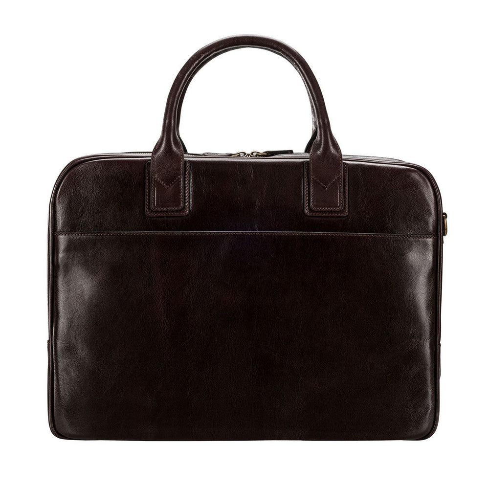 Handmade Classic Genuine Leather 16" Laptop Business Bag