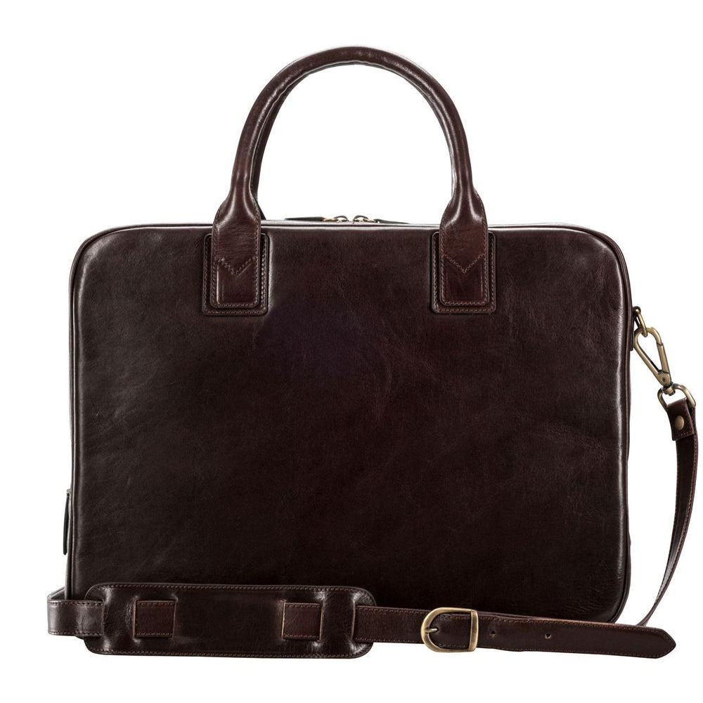 Handmade Classic Genuine Leather 16" Laptop Business Bag