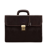 Handmade Classic Genuine Leather Briefcase for Men