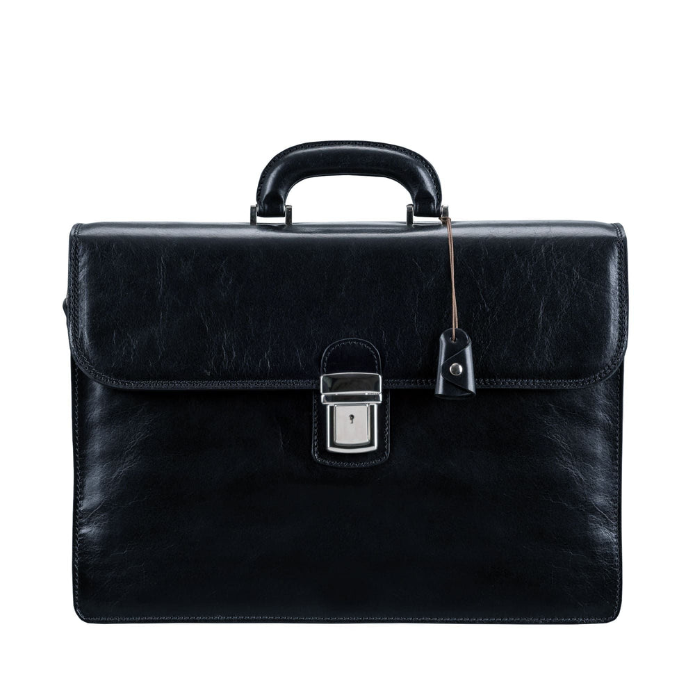 Handmade Classic Genuine Leather Briefcase for Men