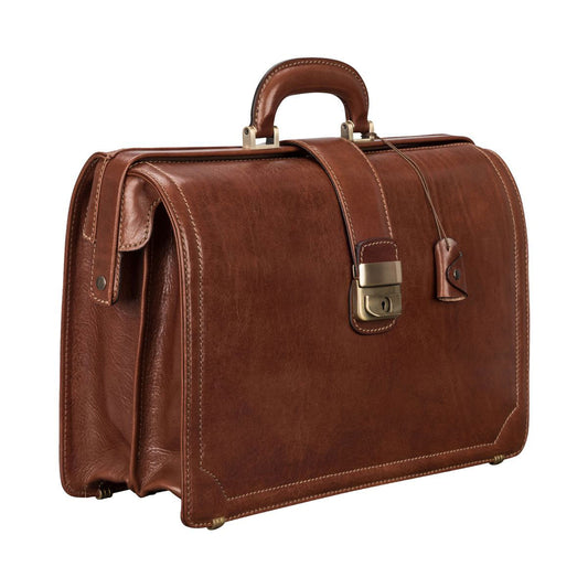 The Throne Handmade Executive Genuine Leather Briefcase