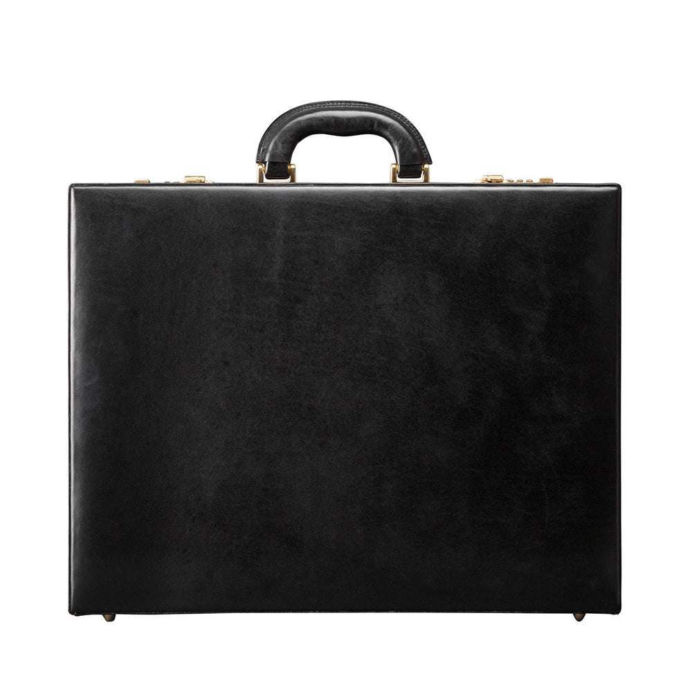 Handmade Expandable Genuine Leather Attaché Case