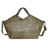 Handmade Genuine Leather Crossbody Bag green
