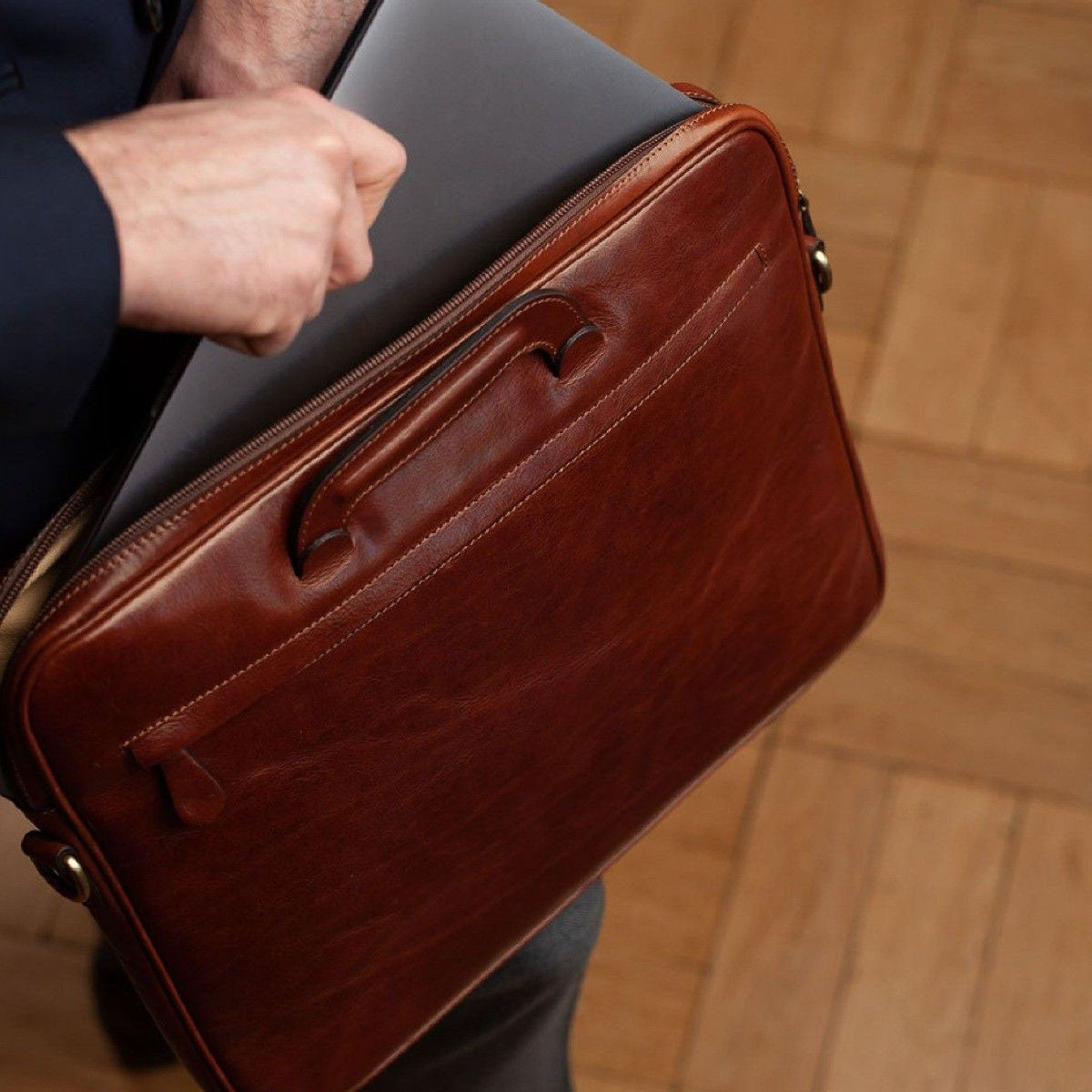 Handmade Genuine Leather Document Case