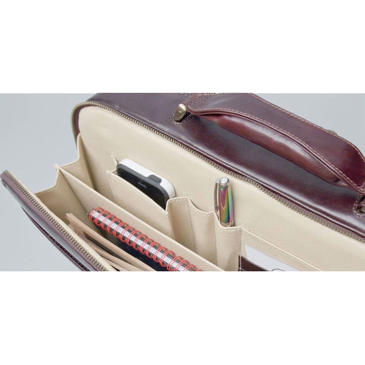 Handmade Genuine Leather Laptop Briefcase