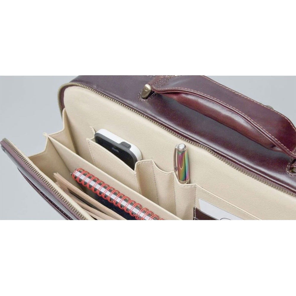 Handmade Genuine Leather Laptop Briefcase