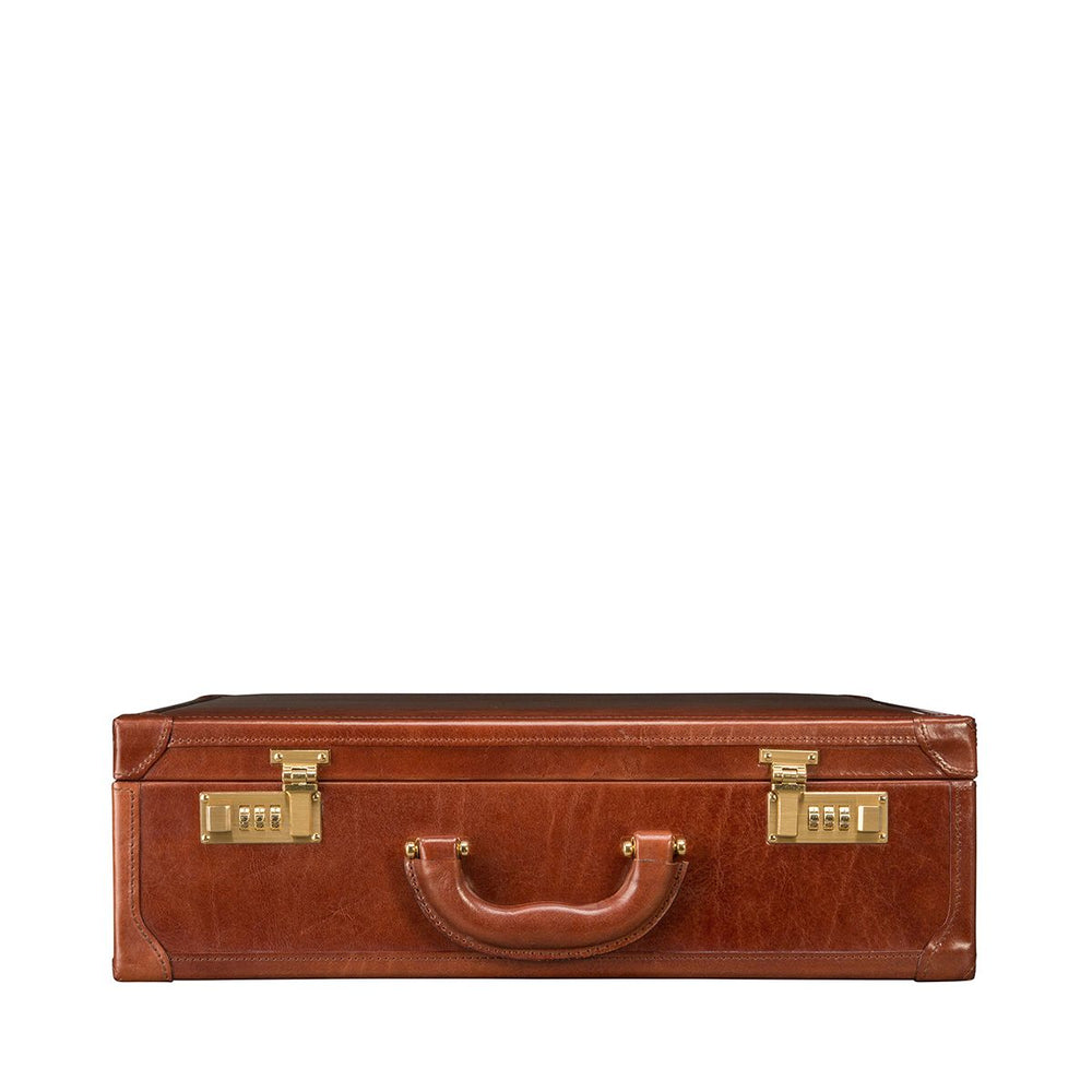 Handmade Large Genuine Leather Attaché Case