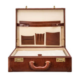 Handmade Large Genuine Leather Attaché Case