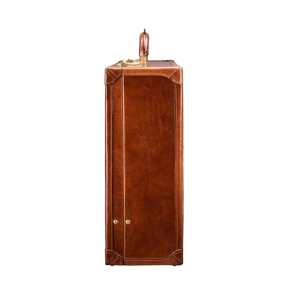 Handmade Large Genuine Leather Attaché Case