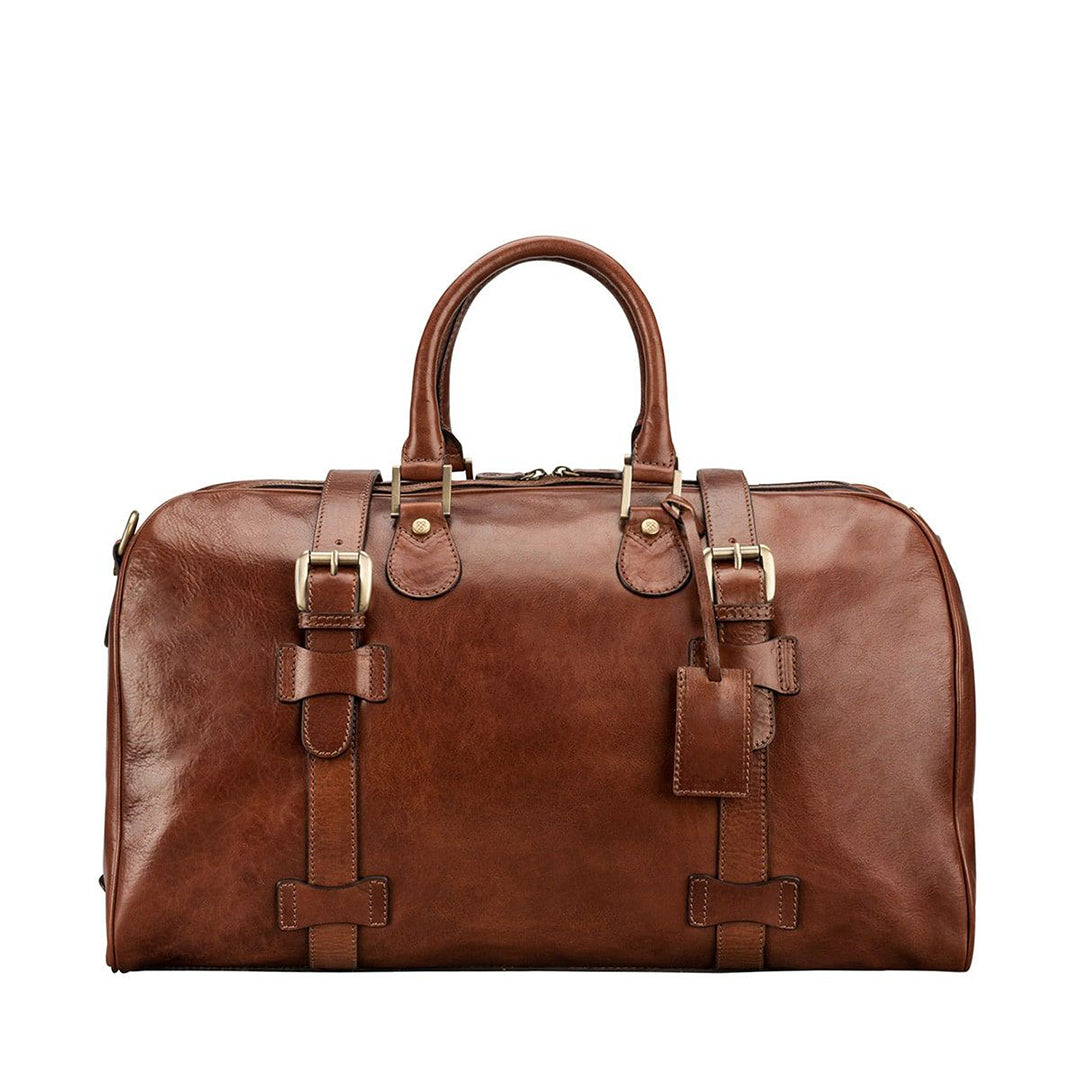 The Drifter Handmade Medium Genuine Leather Duffel Bag