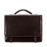 Handmade Men's Genuine Leather Briefcase Bag