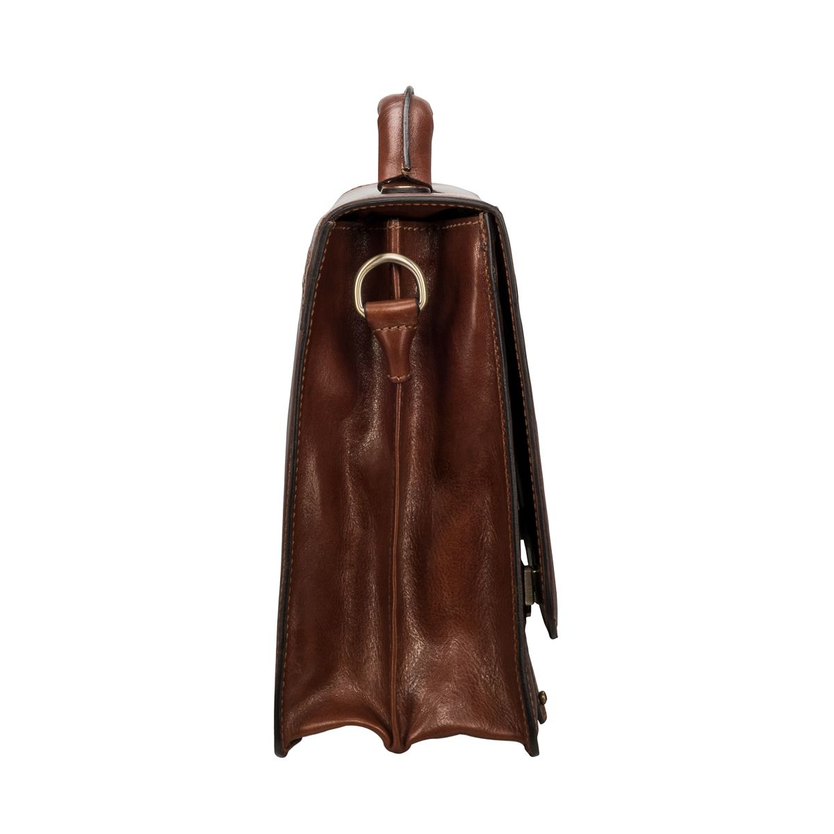 Handmade Men's Genuine Leather Briefcase Bag