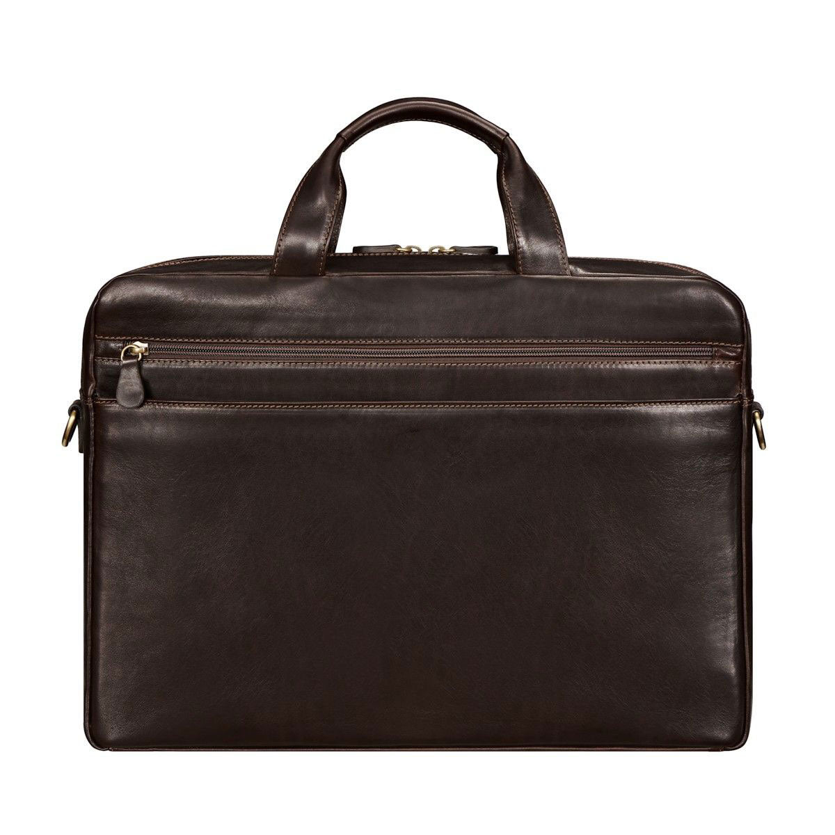Handmade Men's Genuine Leather Briefcase 