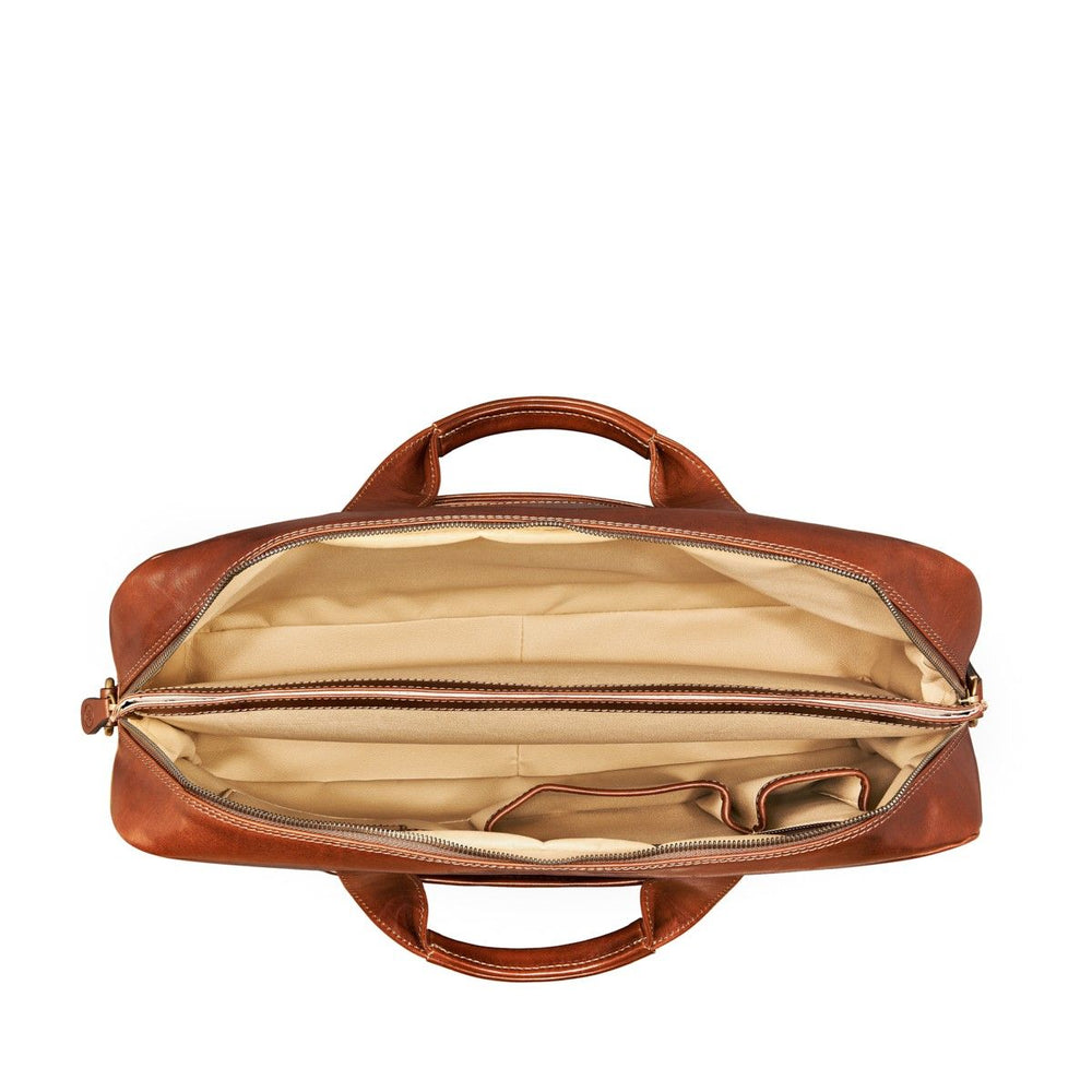 Handmade Men's Genuine Leather Briefcase 