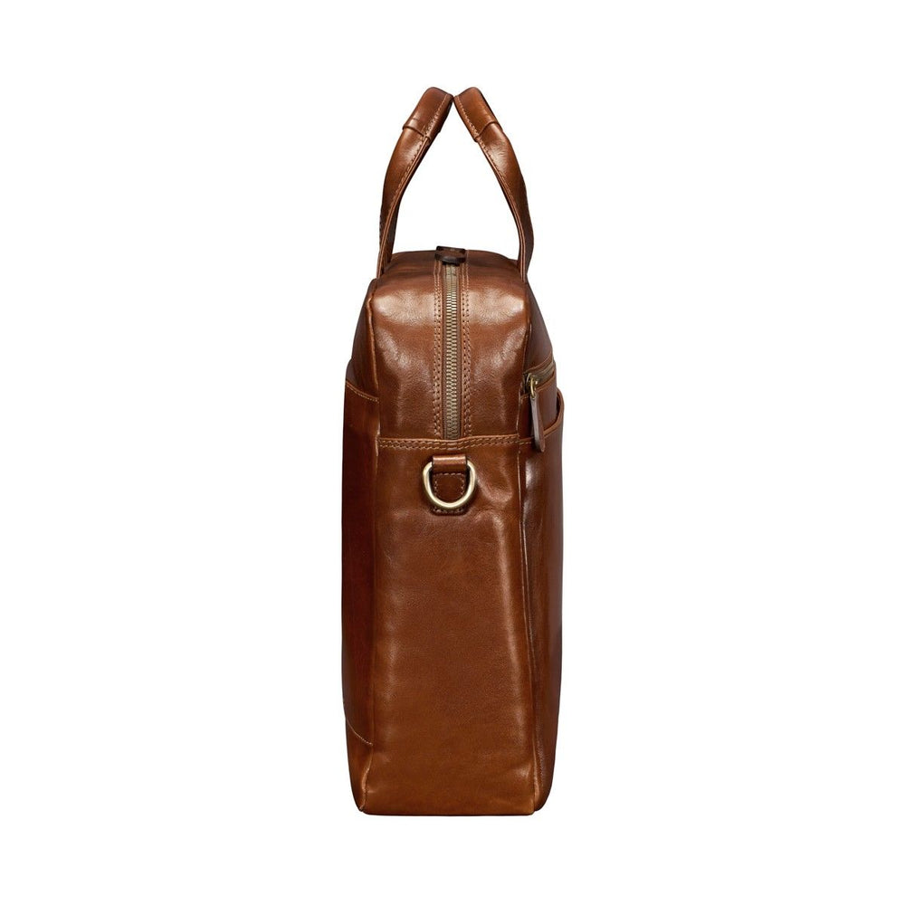 Handmade Men's Genuine Leather Briefcase 