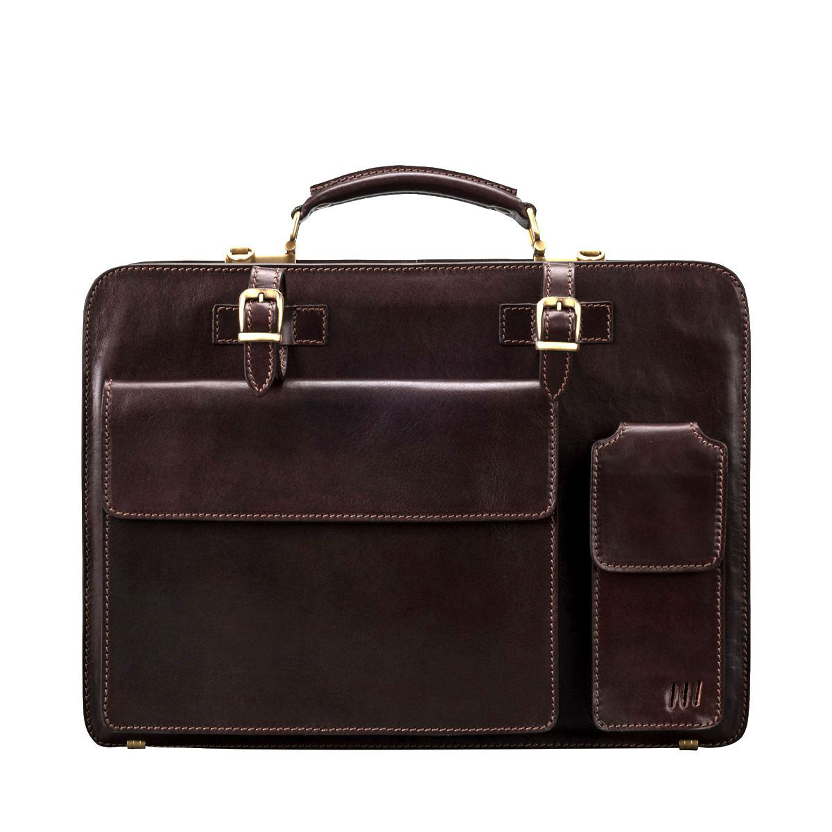 Handmade Men's Genuine Leather Briefcase