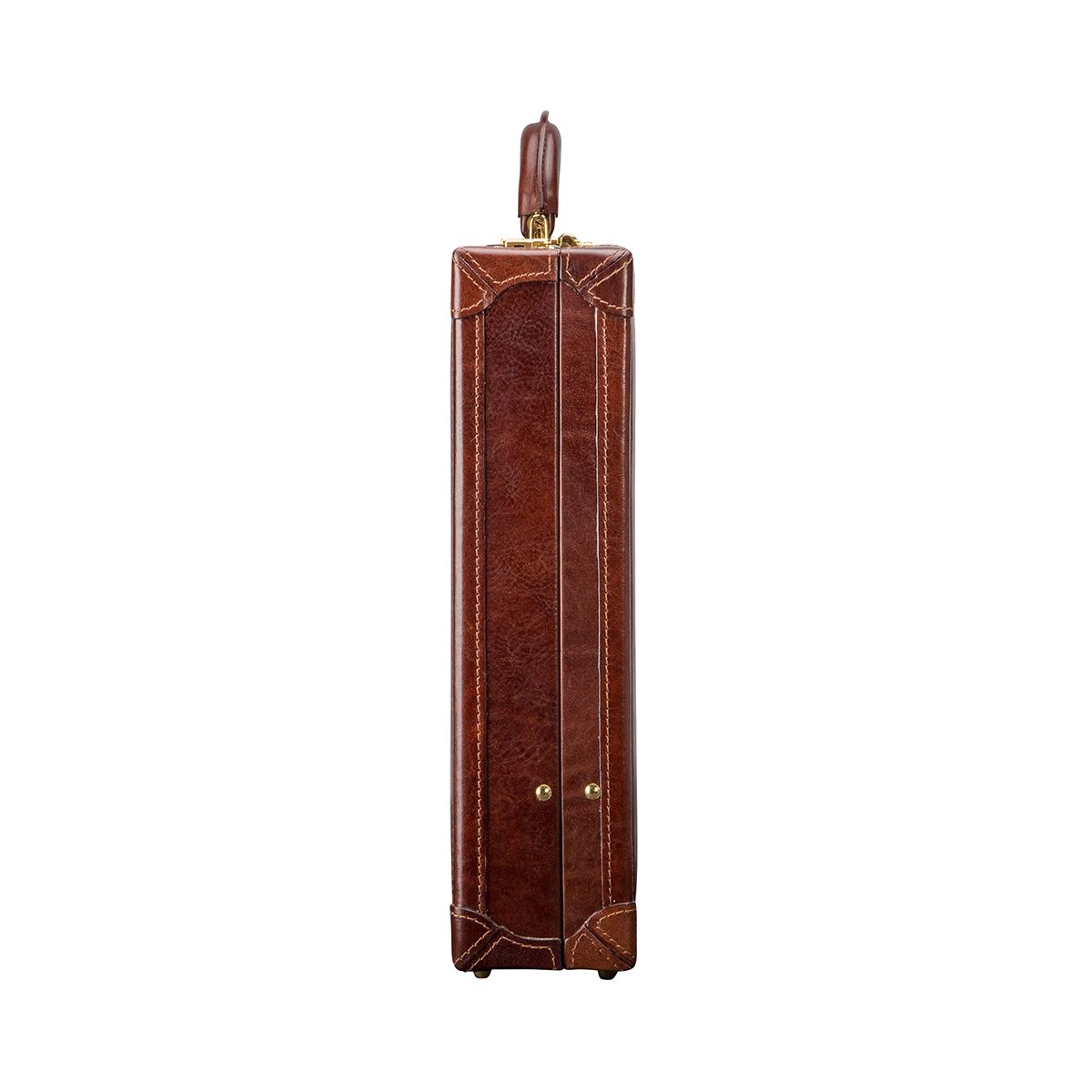 The Vault Handmade Slim Genuine Leather Attaché Case