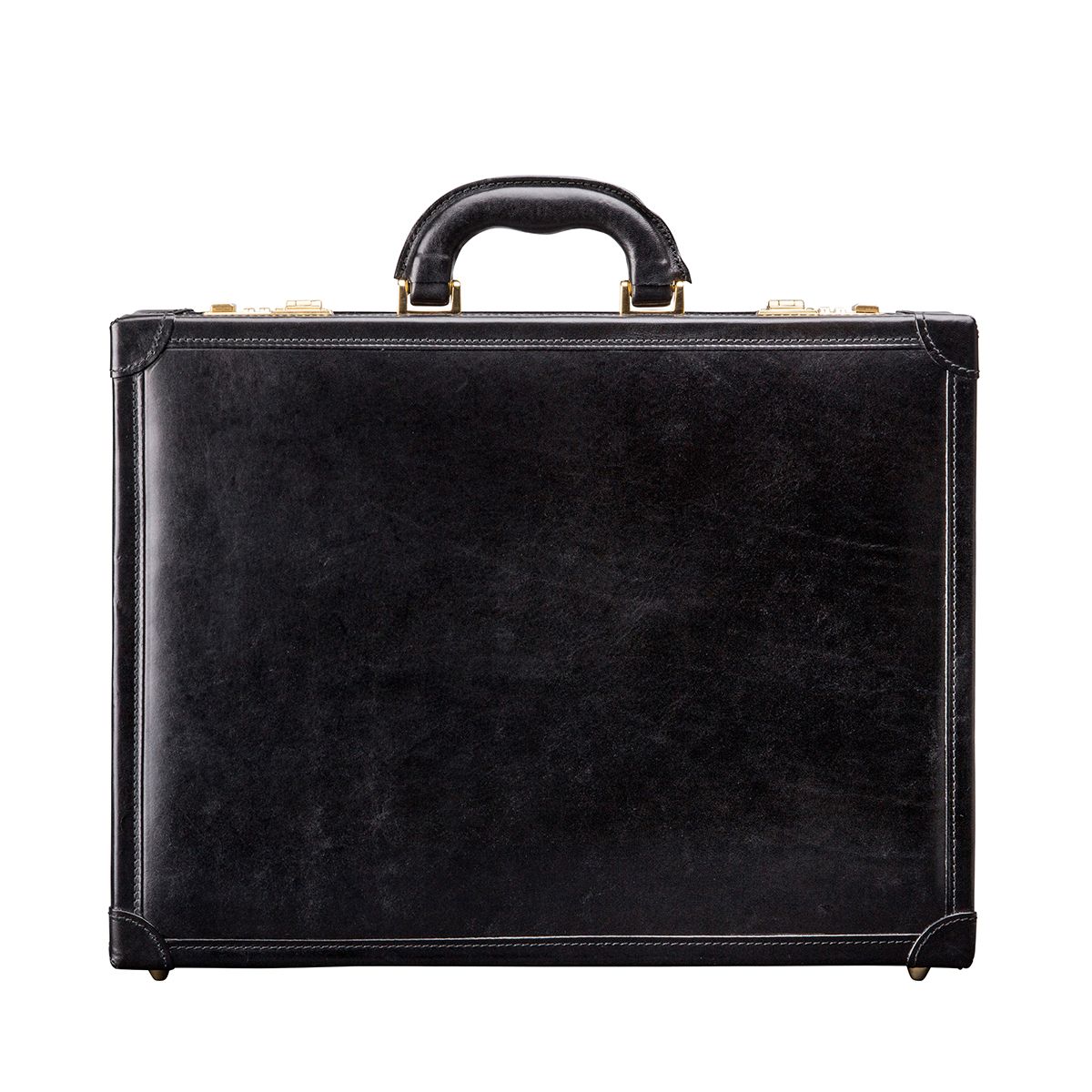 Handmade Slim Genuine Leather Attaché Case