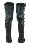 Highway Honey Women's Genuine Leather Motorcycle Leggings