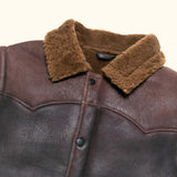 Men’s Shearling Leather Vest – Turkish Sheepskin Western Vest