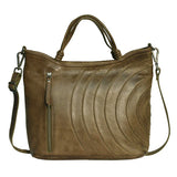 Joplin Handmade Genuine Leather Crossbody Bag green