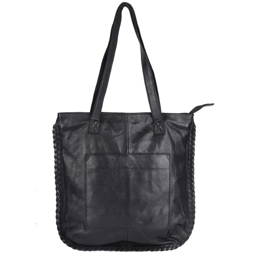 Lizzie Handmade Genuine Leather Tote Bag