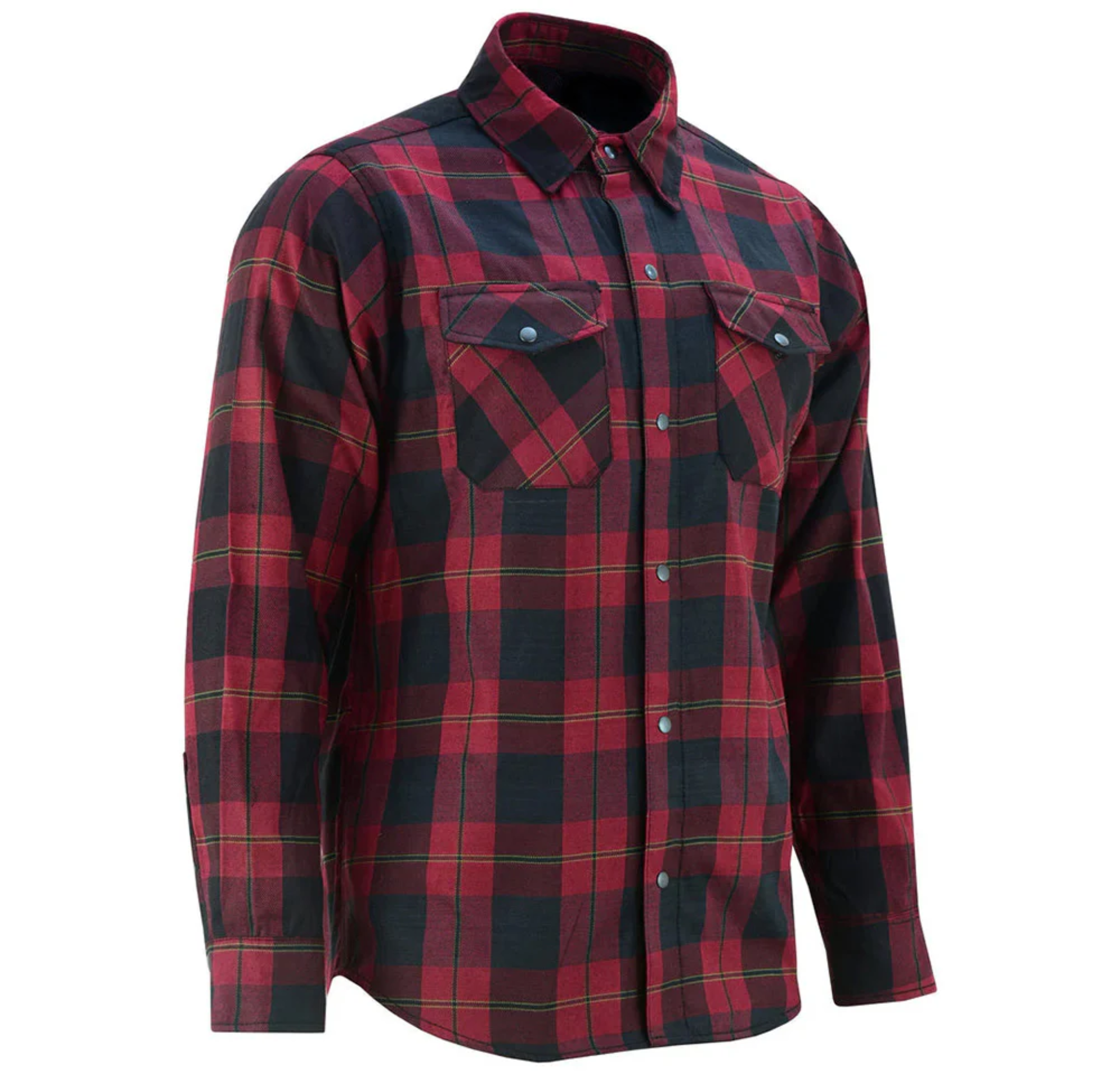 Men's Motorcycle Flannel Shirt – Multipack Options