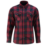 Men's Motorcycle Flannel Shirt – Multipack Options