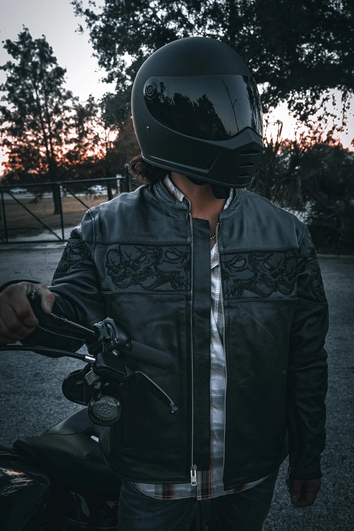 Men's Premium Genuine Leather Biker Jacket
